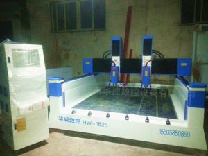 石家庄赵县HW1825双头重型石材雕刻机