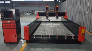 石家庄赵县HW-1825双头重型浮雕石材雕刻机