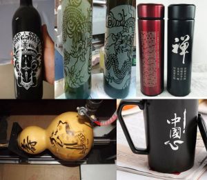 石家庄赵县酒瓶葫芦工艺品激光雕刻机